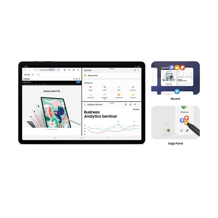 تبلت سامسونگ (Samsung Galaxy TAB S7 FE 5G (T736 با 64 گیگ حافظه داخلی و رم 4 گیگابایت