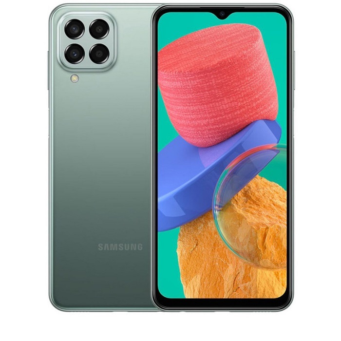 Samsung Galaxy M33 5GDual SIM 128GB And 6GB RAM Mobile Phone گوشی موبایل سامسونگ مدل Galaxy M33 5G دو سیم کارت ظرفیت 128 گیگابایت و رم 6 گیگابایت