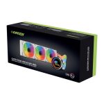 سیستم خنک کننده آبی گرین مدل GLACIER 360 STREAM-ARGB - Image 3