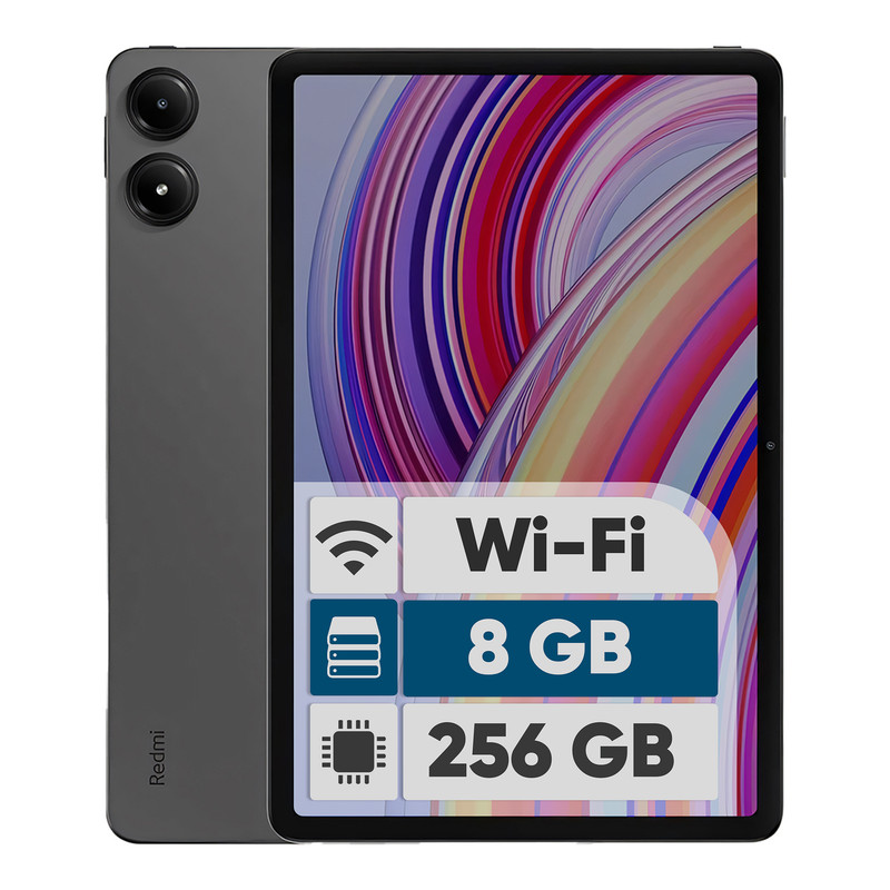 تبلت 12.1 اینچ شیائومی مدل Redmi Pad Pro Wi-Fi ظرفیت 256 گیگابایت و رم 8 گیگابایت - رنگ مشکی تبلت 12.1 اینچ شیائومی مدل Redmi Pad Pro Wi-Fi ظرفیت 256 گیگابایت و رم 8 گیگابایت - رنگ مشکی