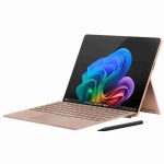 تبلت 13 اینچی مایکروسافت مدل Surface Pro 11-Snapdragon X Plus LCD ظرفیت 512 گیگابایت و رم 16 گیگابایت به همراه کیبورد Surface Pro Copilot و قلم Slim Pen 2 - رنگ طلایی براق