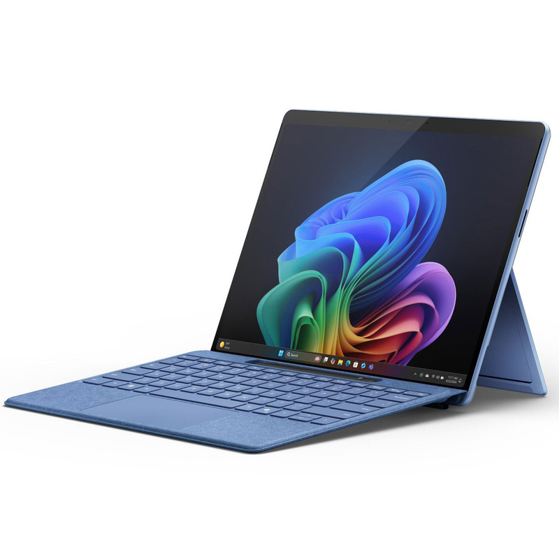 تبلت 13 اینچی مایکروسافت مدل Surface Pro 11-Snapdragon X Plus LCD ظرفیت 512 گیگابایت و رم 16 گیگابایت به همراه کیبورد Surface Pro Copilot و قلم Slim Pen 2 - رنگ طلایی براق تبلت 13 اینچی مایکروسافت مدل Surface Pro 11-Snapdragon X Plus LCD ظرفیت 512 گیگابایت و رم 16 گیگابایت به همراه کیبورد Surface Pro Copilot و قلم Slim Pen 2 - رنگ طلایی براق