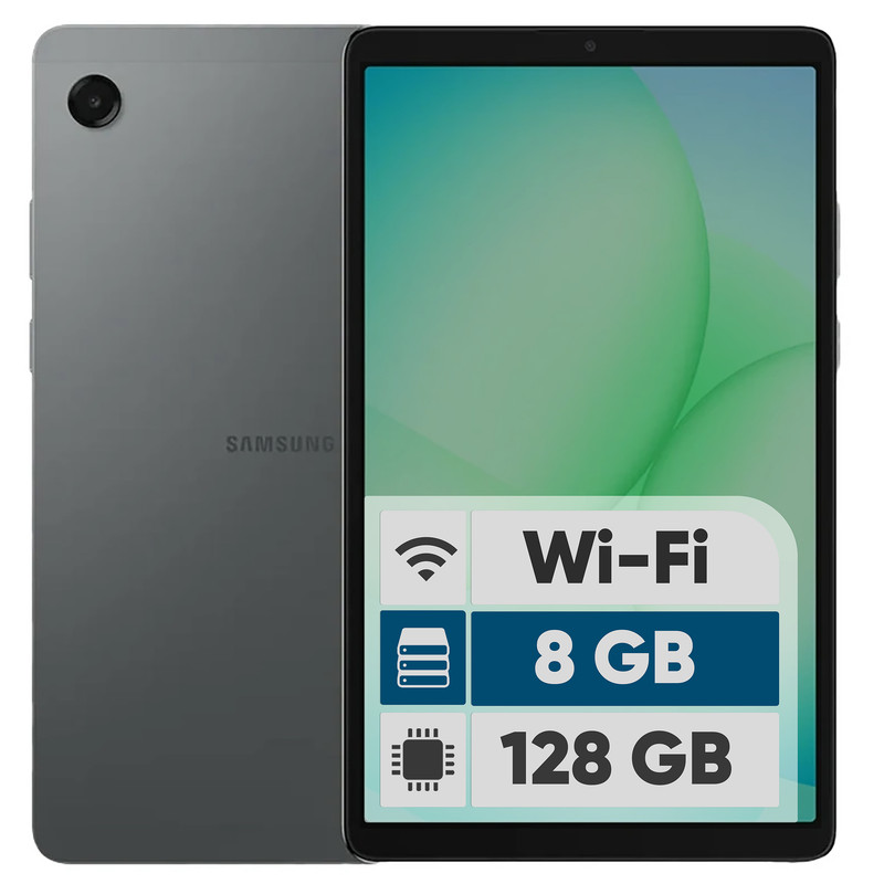 تبلت 8.7 اینچ سامسونگ مدل Galaxy Tab A11 Wi-Fi، ظرفیت 128 گیگابایت و رم 8 گیگابایت، رزولوشن دوربین 8 مگاپیکسل - رنگ خاکستری تبلت 8.7 اینچ سامسونگ مدل Galaxy Tab A11 Wi-Fi، ظرفیت 128 گیگابایت و رم 8 گیگابایت، رزولوشن دوربین 8 مگاپیکسل - رنگ خاکستری