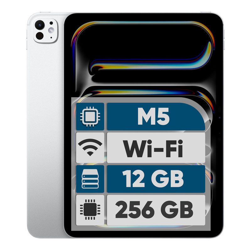تبلت ۱۱ اینچ اپل مدل IPad Pro 2025 M5 Wi-Fi ظرفیت 256 گیگابایت و رم 12 گیگابایت، رزولوشن دوربین 12 مگاپیکسل، پشتیبانی از قلم و کیبورد - رنگ نقره ای تبلت ۱۱ اینچ اپل مدل IPad Pro 2025 M5 Wi-Fi ظرفیت 256 گیگابایت و رم 12 گیگابایت، رزولوشن دوربین 12 مگاپیکسل، پشتیبانی از قلم و کیبورد - رنگ نقره ای
