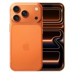 گوشی موبایل اپل مدل iPhone 17 Pro Max ZAA تک سیم کارت + eSim ظرفیت 512 گیگابایت و رم 12 گیگابایت - نات اکتیو - رنگ نارنجی