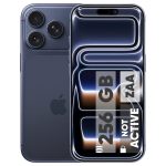 گوشی موبایل اپل مدل iPhone 17 Pro ZAA تک سیم کارت + eSim ظرفیت 256 گیگابایت و رم 12 گیگابایت - نات اکتیو - رنگ آبی تیره