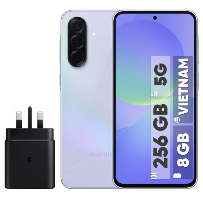 گوشی موبایل سامسونگ مدل Galaxy A36 دو سیم کارت ظرفیت 256 گیگابایت و رم 8 گیگابایت - ویتنام - به همراه شارژر 45 وات سامسونگ - رنگ مشکی
