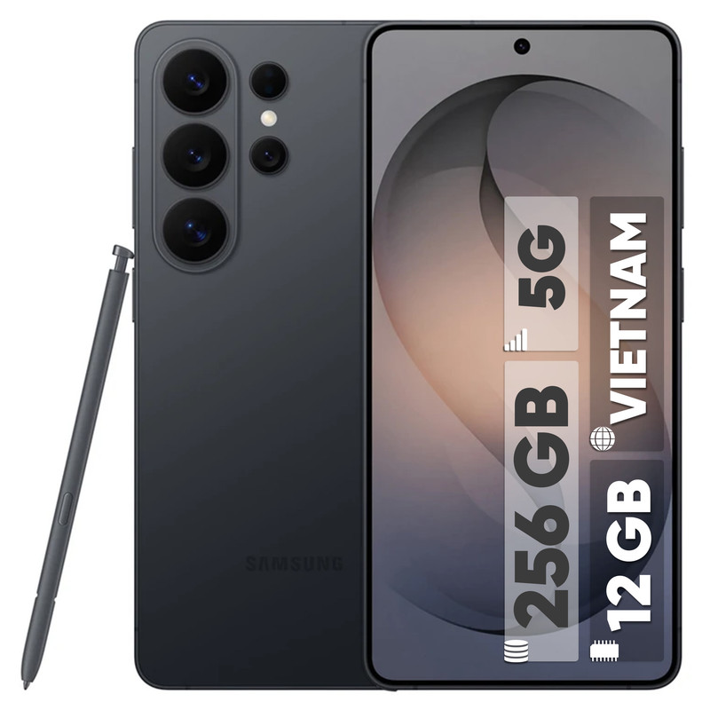 گوشی موبایل سامسونگ مدل Galaxy S26 Ultra دو سیمکارت ظرفیت 256 گیگابایت و رم 12 گیگابایت - ویتنام - رنگ مشکی گوشی موبایل سامسونگ مدل Galaxy S26 Ultra دو سیمکارت ظرفیت 256 گیگابایت و رم 12 گیگابایت - ویتنام - رنگ مشکی