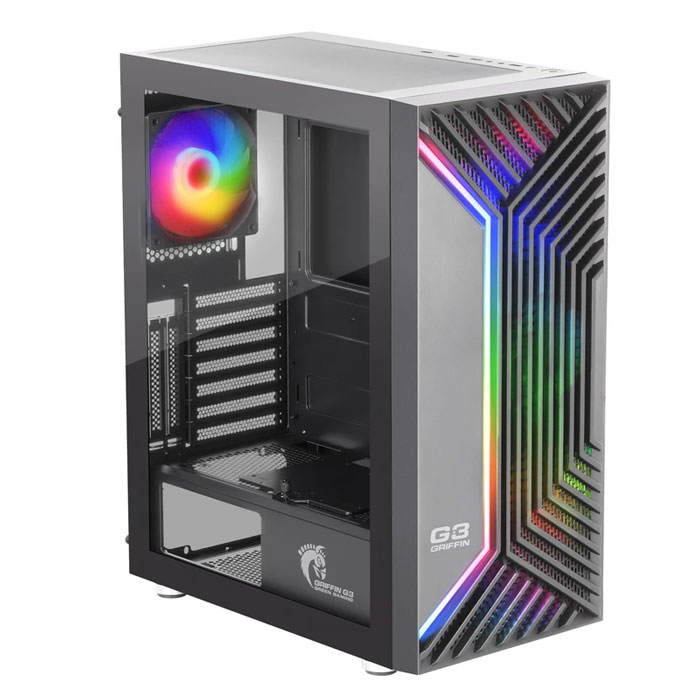 GRIFFIN-G3-Plus کامپیوتر دسکتاپ مخصوص بازی ، Core i5 12400F ، رم 16 DDR4 ، حافظه 1 SSD ، گرافیک 8 RTX 5060 - Image 1